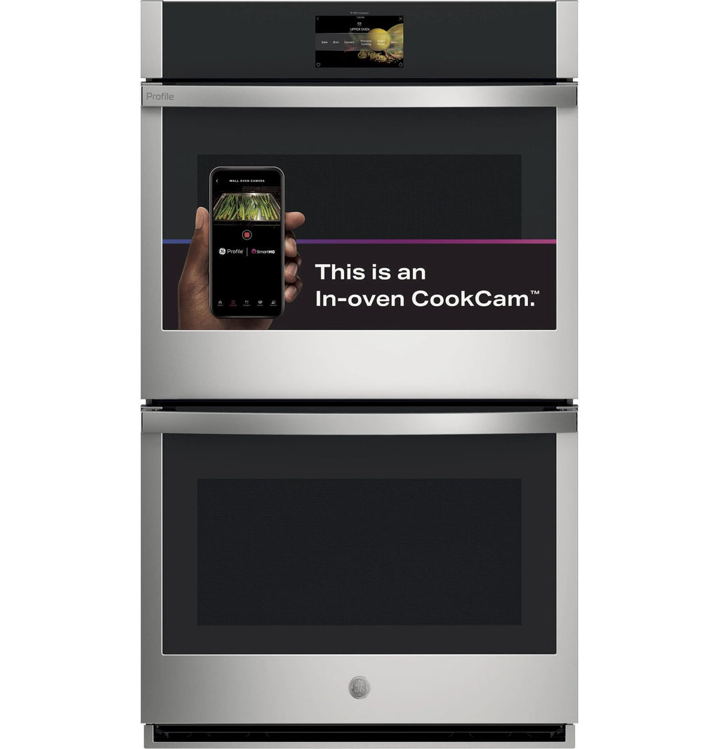 Double Wall Electric Oven Black Stainless Steel J956