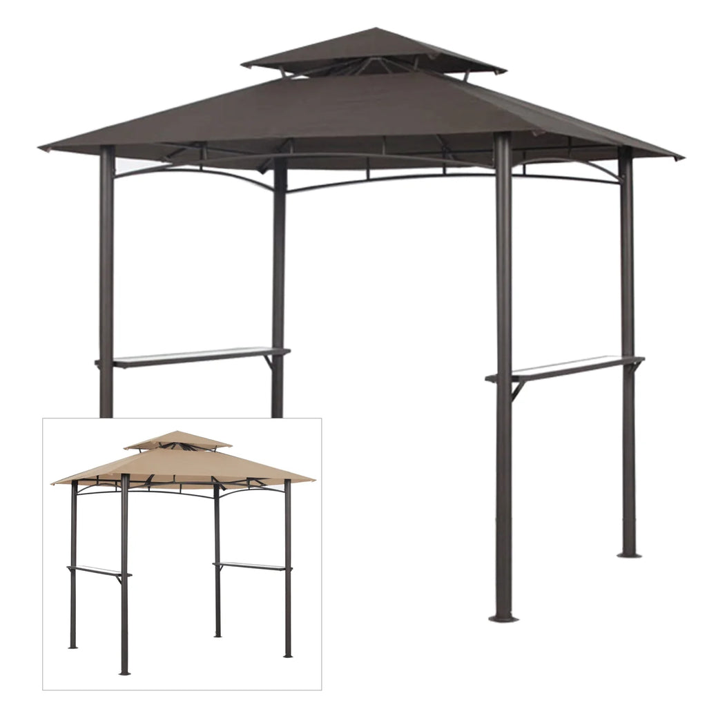 Replacement Canopy Top for BBQ Grill Gazebo J862345