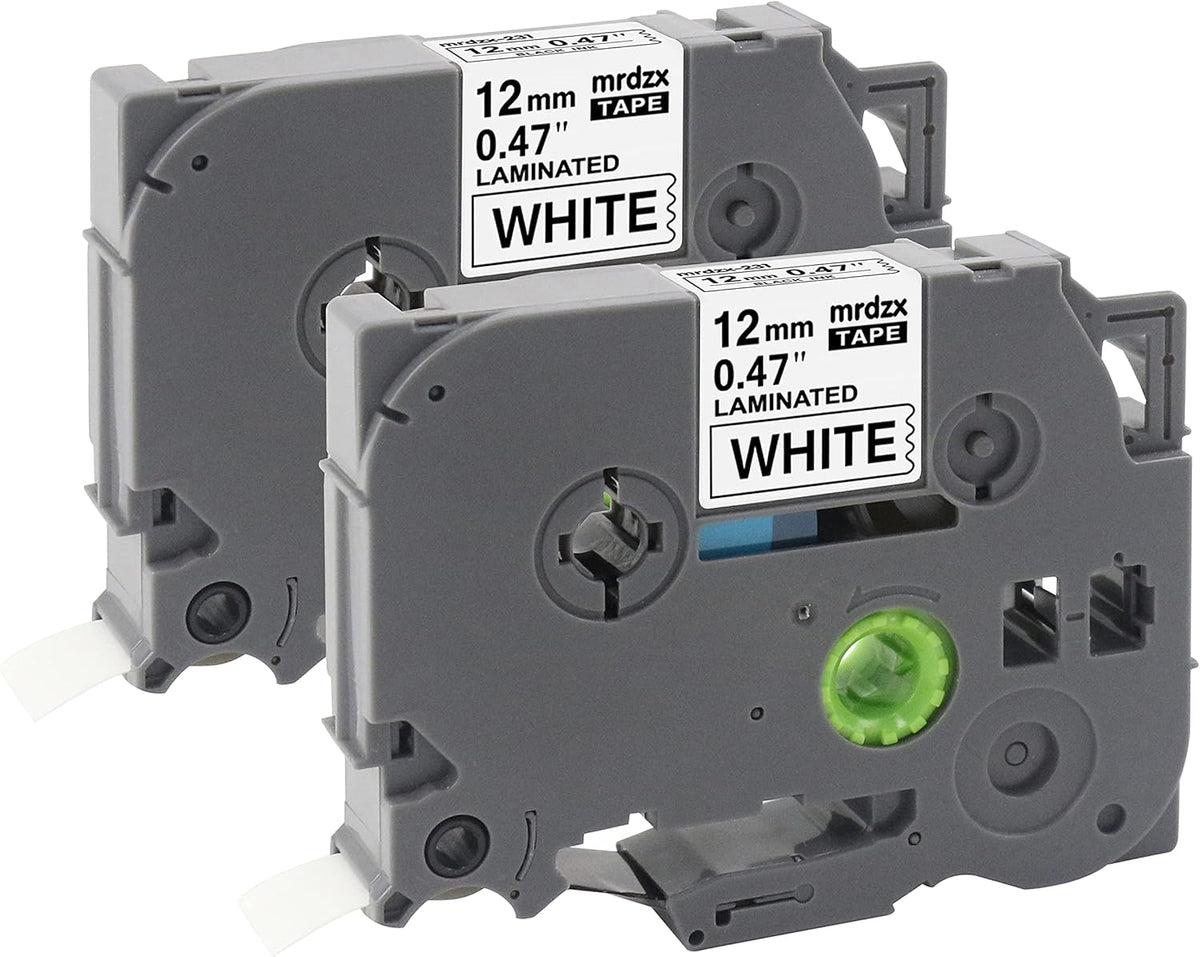 Compatible Label Tape Replacement for Brother TZe-231, 0.47" x 26.2', Black on White, 20 Pack S319501