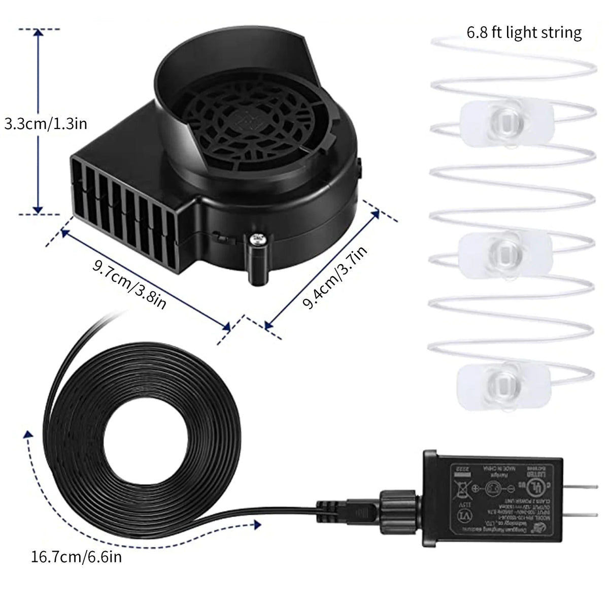 Spare Fan Motor for Garden Inflatable Decoration X990