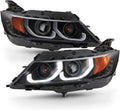 Black Projector Headlights Pair T344