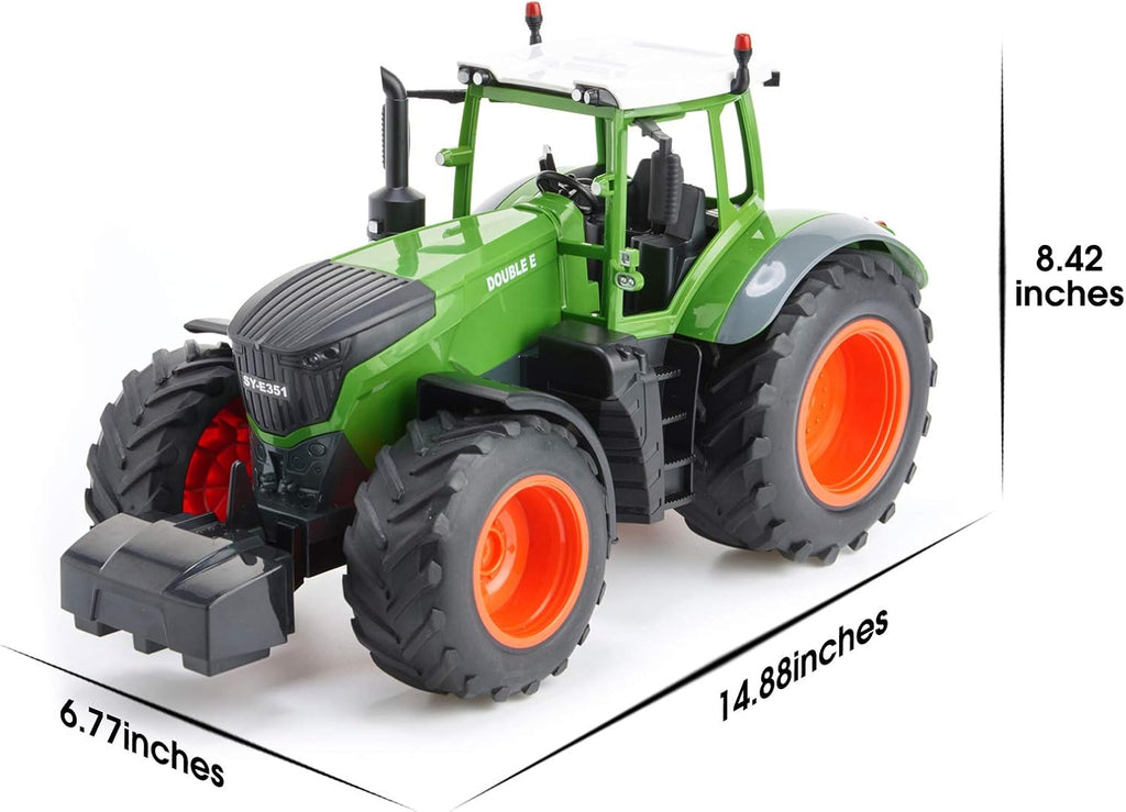 2.4Ghz RC Farm Tractor Remote Control Construction Toy Pack of 2 O667083