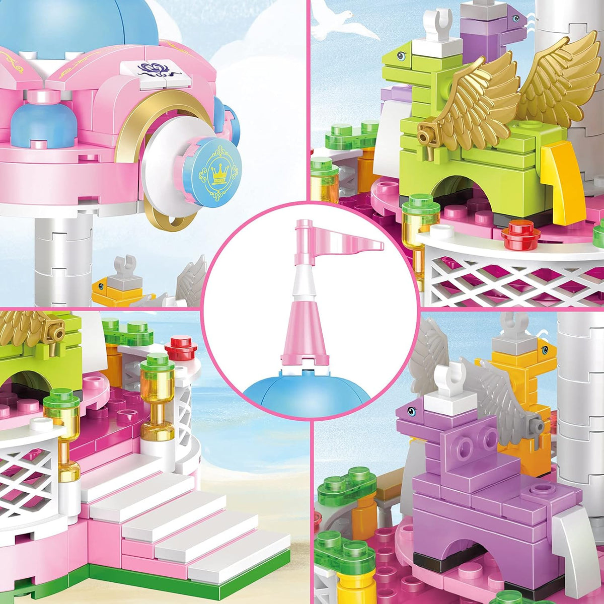430 Pieces Amusement Park Building Set T161235