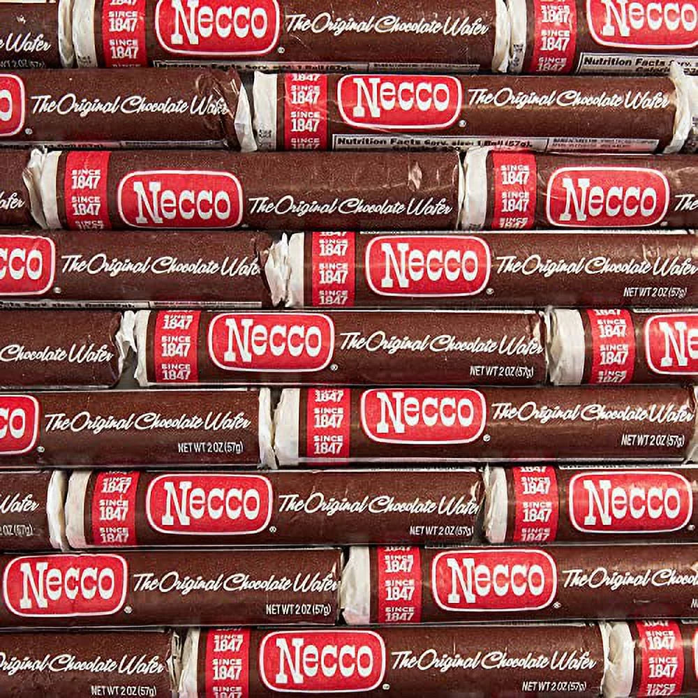 Chocolate Wafers Display Pack, 2-Ounce Rolls (Pack of 24) A82678