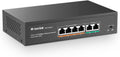8 Port Gigabit PoE Switch, 120W, Metal Fanless Unmanaged, Pack of 2 D8552