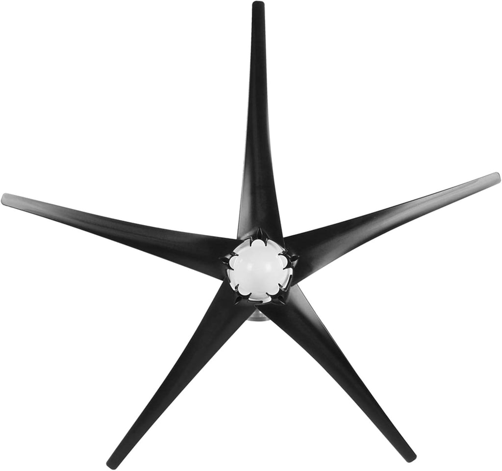 1600W 5 Blade Wind Turbine Kit (Black 12V) E27574