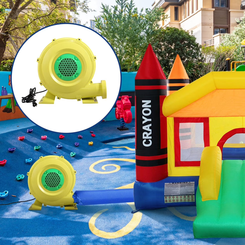 Yellow and Green Portable Air Blower for Inflatable Bounce Castle V793