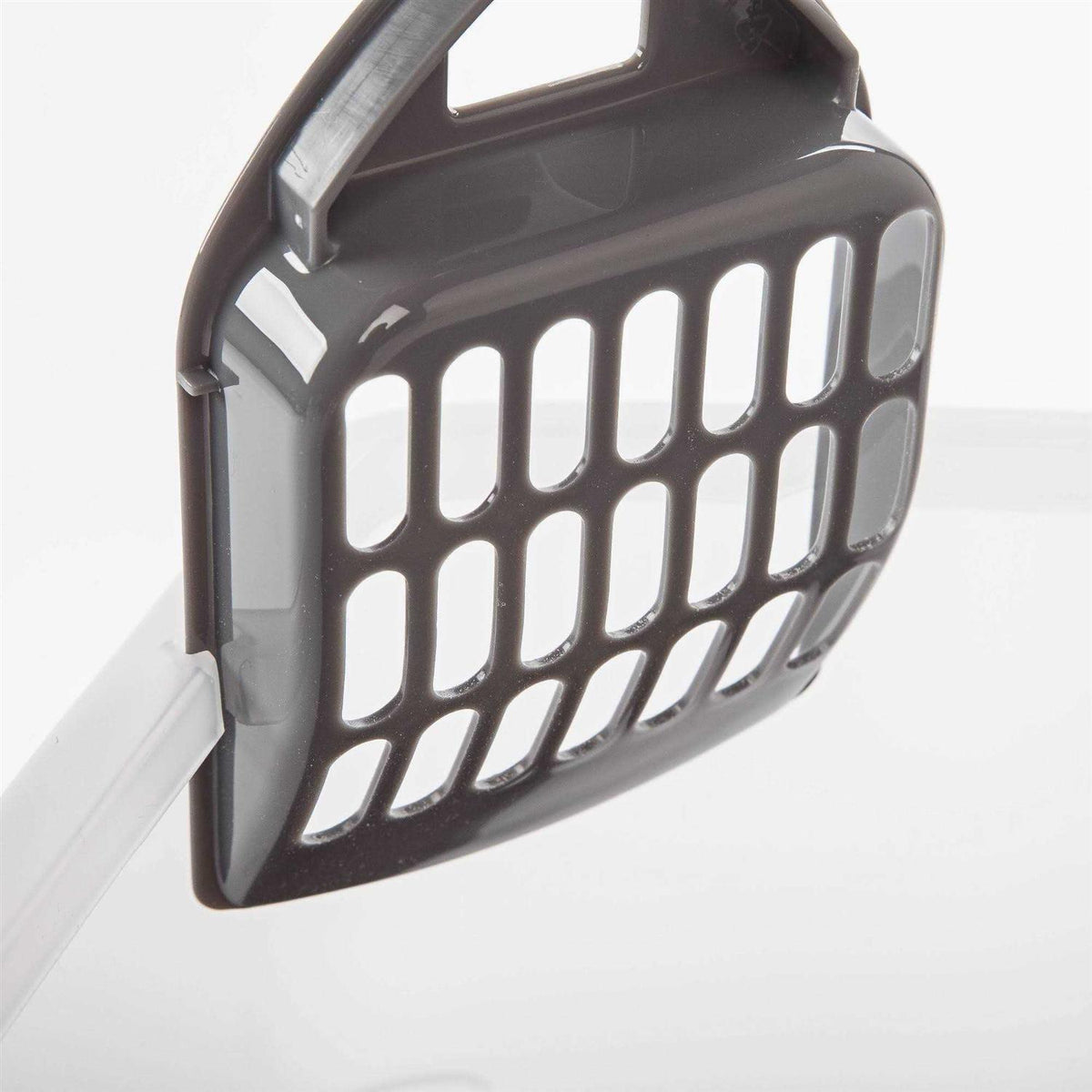 Open Top Cat Litter Box with Shield and Scoop N40570
