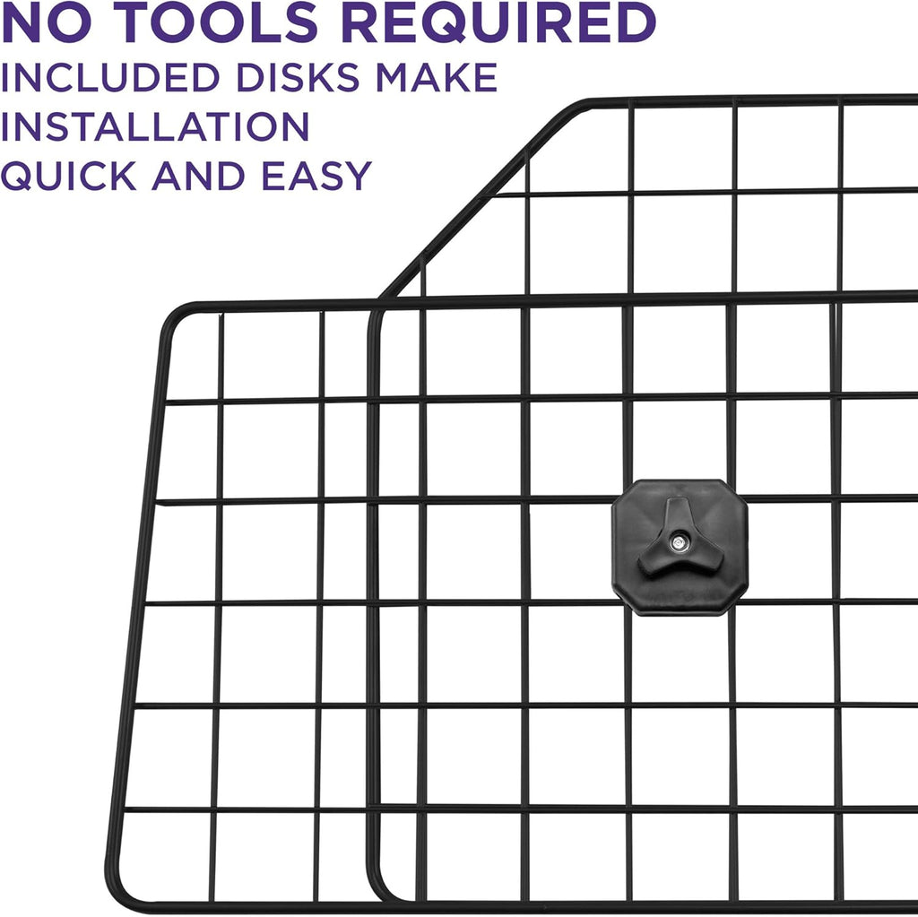 Adjustable Heavy-Duty Wire Mesh Dog Barrier Q87587