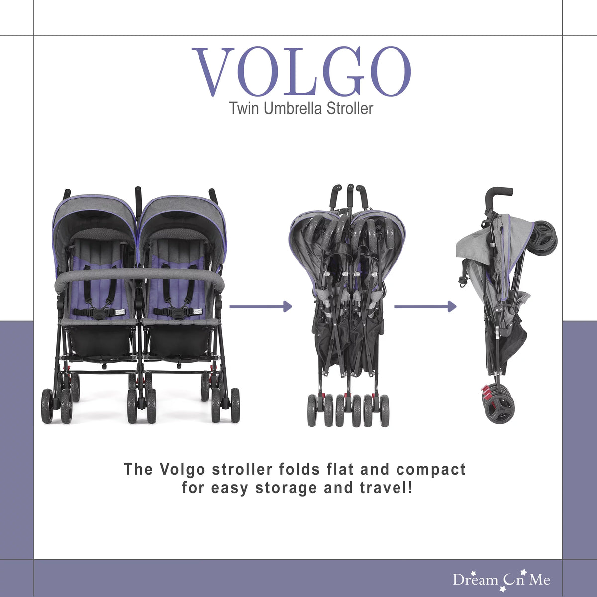 Twin Umbrella Stroller I26173