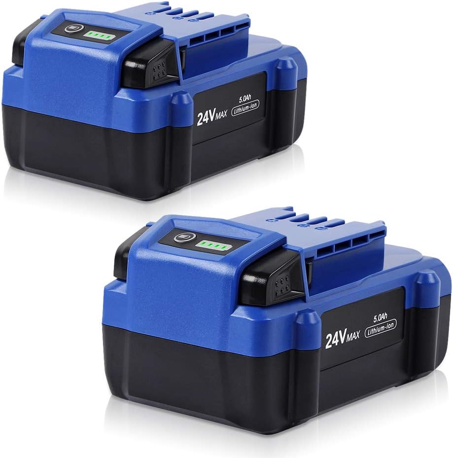 24V 5.0Ah Lithium Ion Cordless Tools Battery 2Pack C263