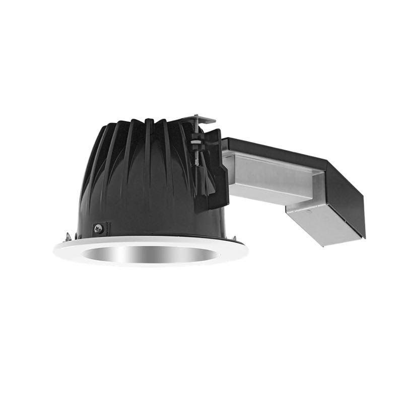 4 inch Round 12W Dimmable 4000K Matte White Ring K210280