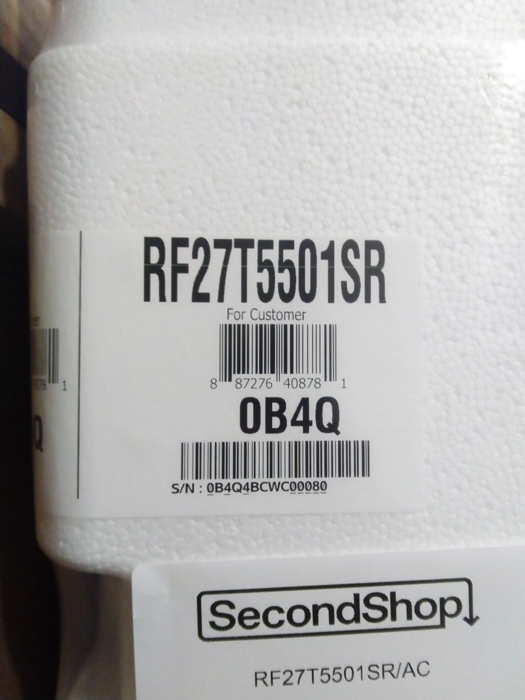 26.5 CUFT SS FD J2467
