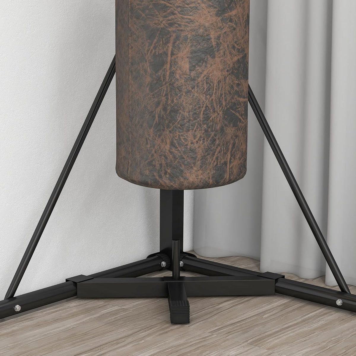 Height Adjustable Heavy Bag Stand with Weighted Base C9449