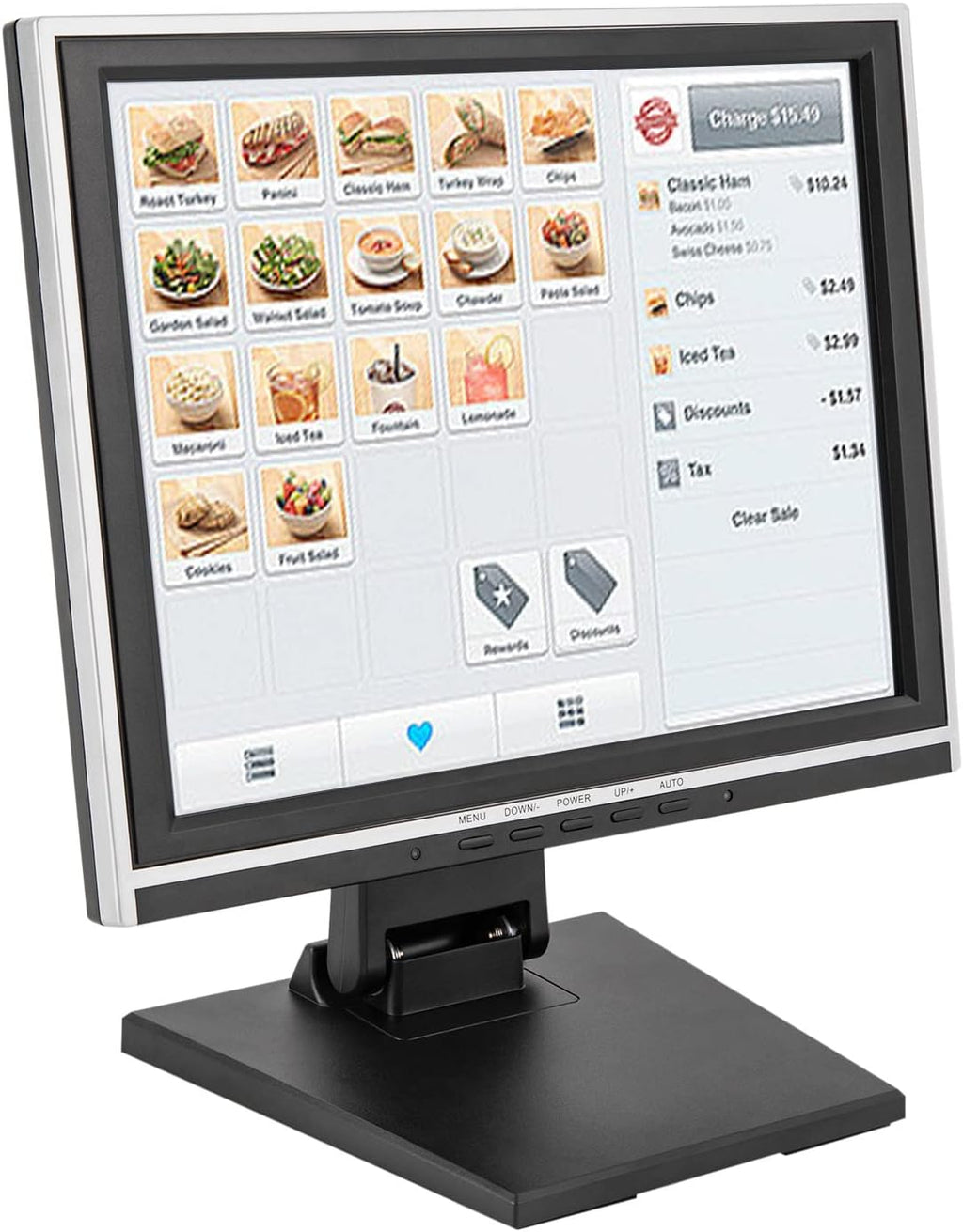 15" LCD Touch Screen Monitor with Adjustable Multi-Touch USB Interface M94404
