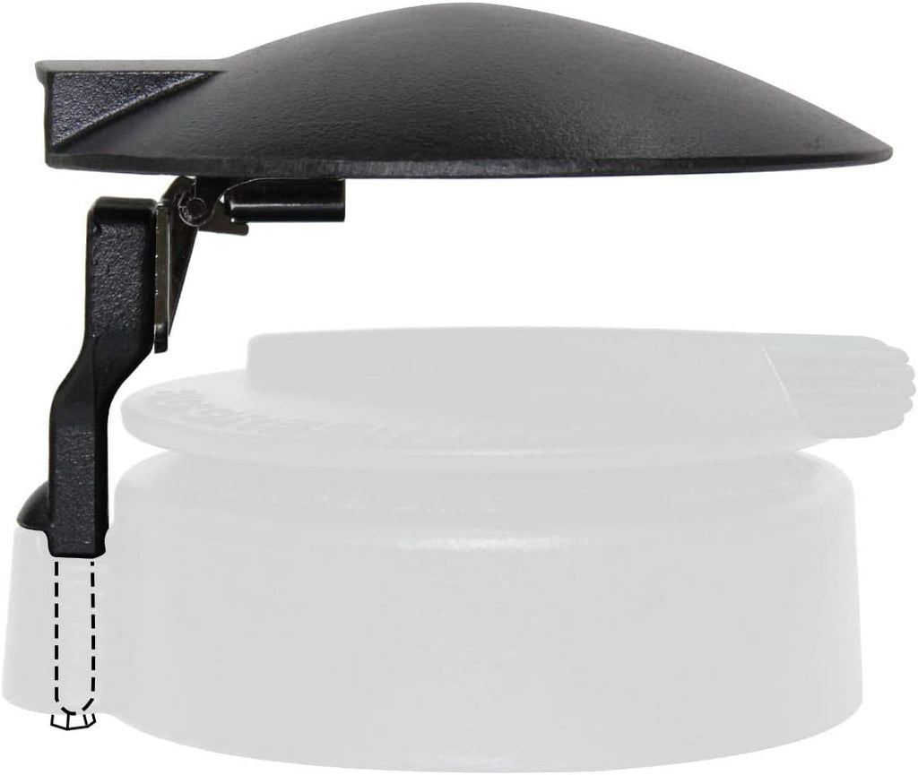 3 in 1 Cast Iron Cap with Daisy Wheel and Rain Cap W480