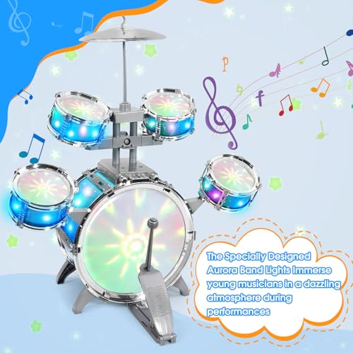 Kids Drum Set with 5 Pcs Drums V130