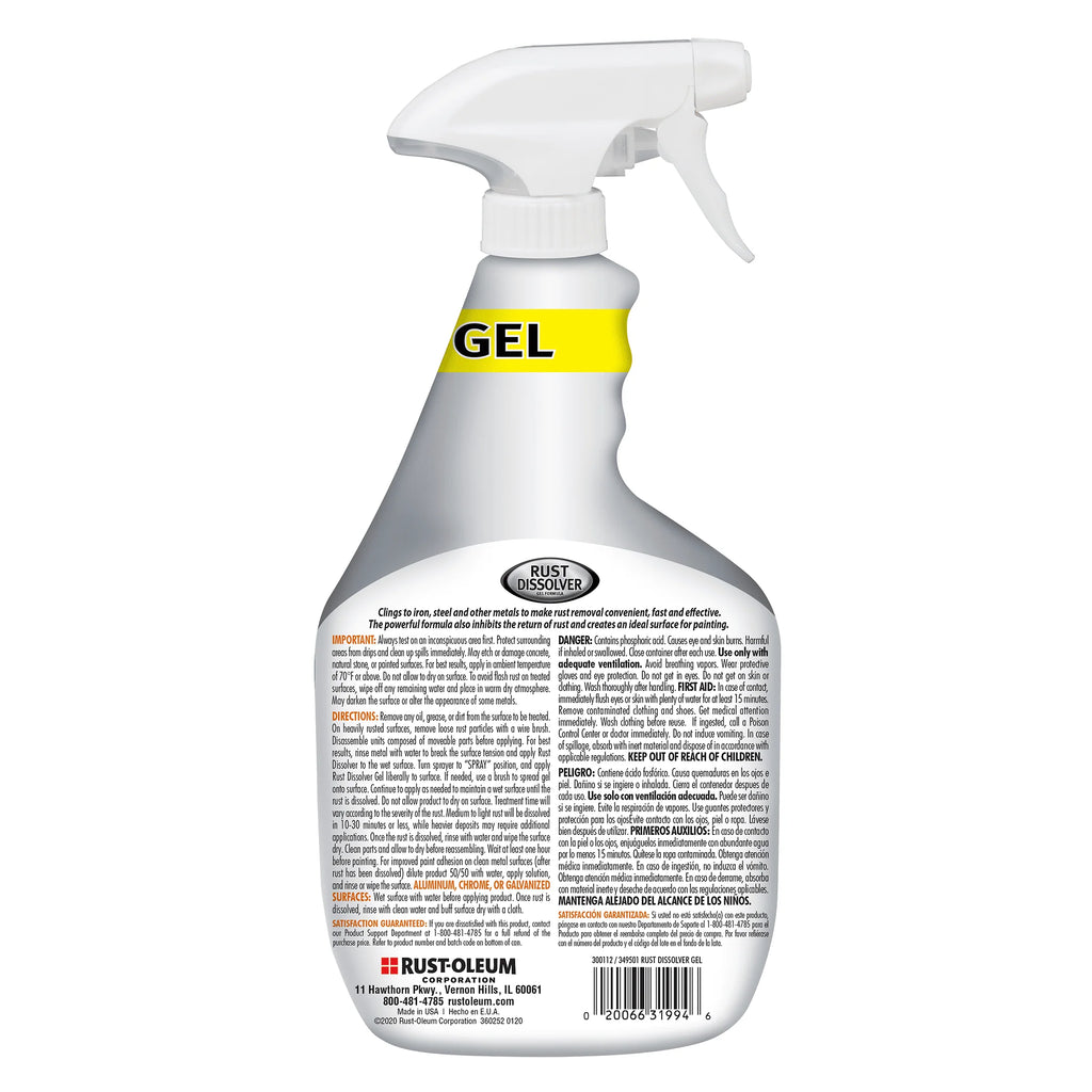 32 oz Rust Dissolver Gel Spray H65793