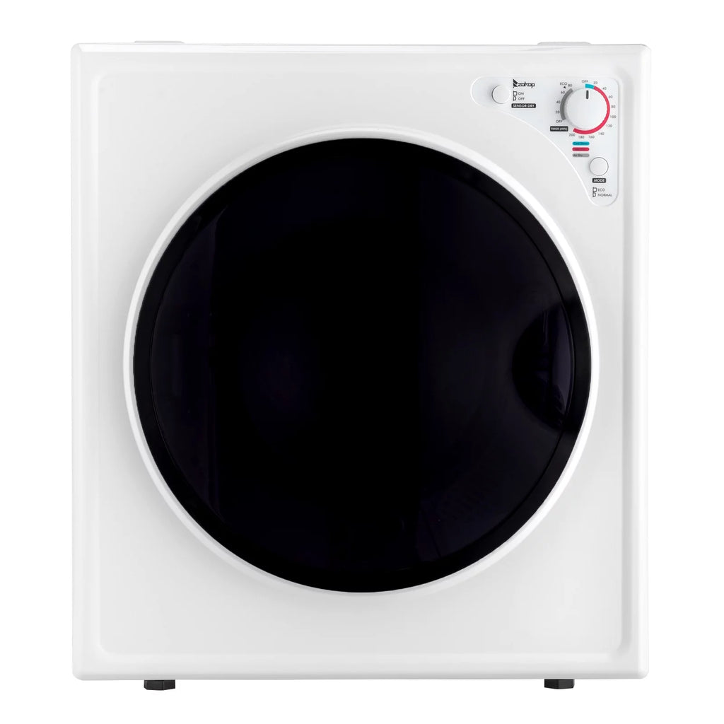 White 2.6 cu ft Compact Electric Dryer Q8636
