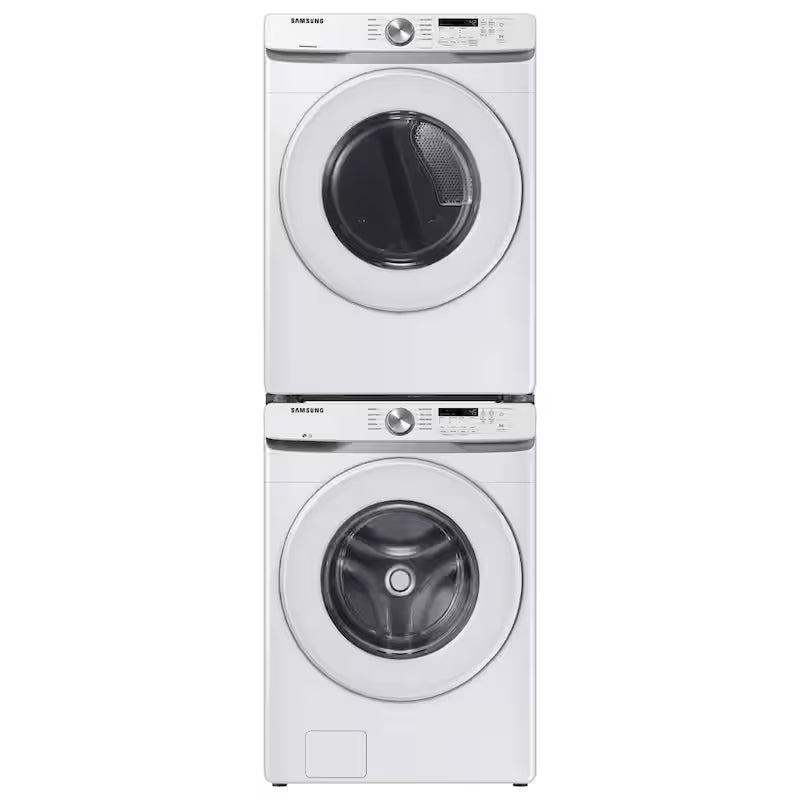 7.5 cu. ft. Stackable Vented Electric Dryer with Sensor Dry in White K4839
