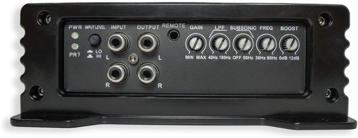 Dual 12 Loaded Sub Box Bundle with Amp & Install Kit K81636