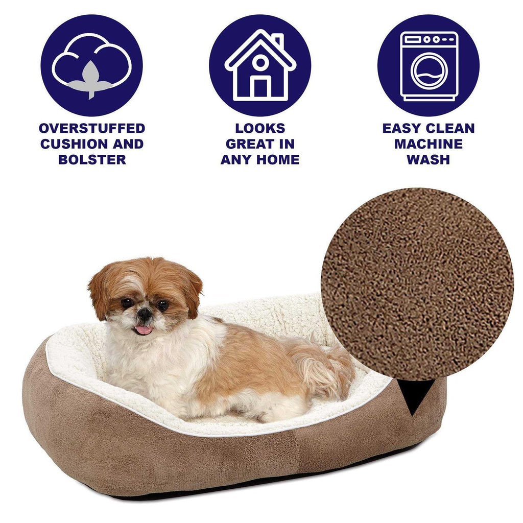 Medium Taupe Cuddle Bed V73828