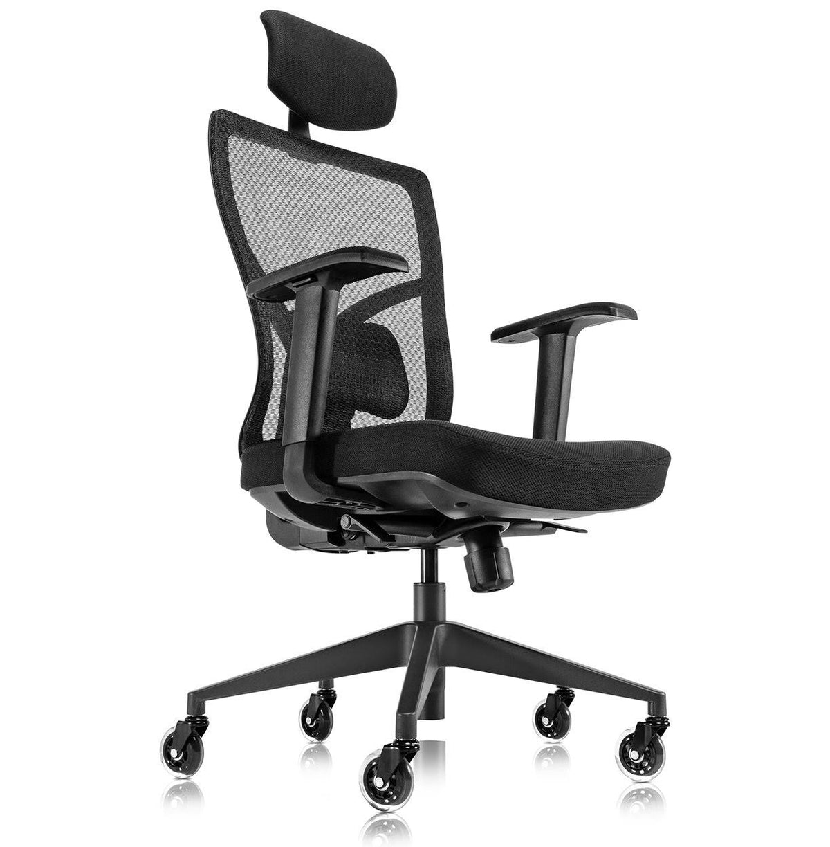 Ergonomic Mesh Office Chair with Roller Blade Wheels E53541