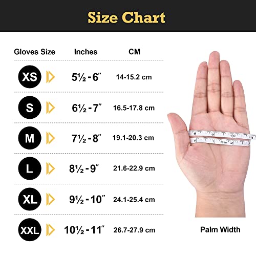 Black 6-mil Disposable Nitrile Exam Gloves R774117