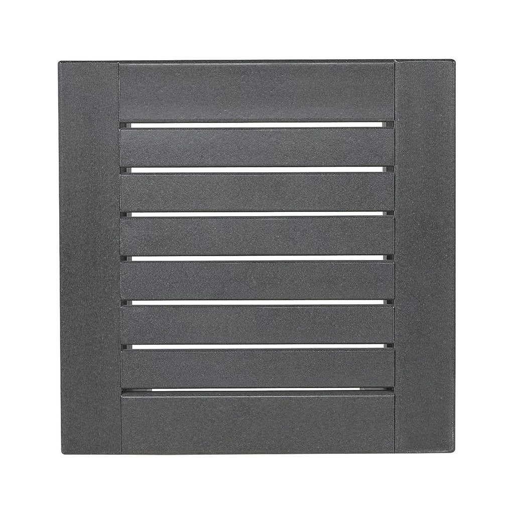 Charcoal Gray Outdoor End Table V24112