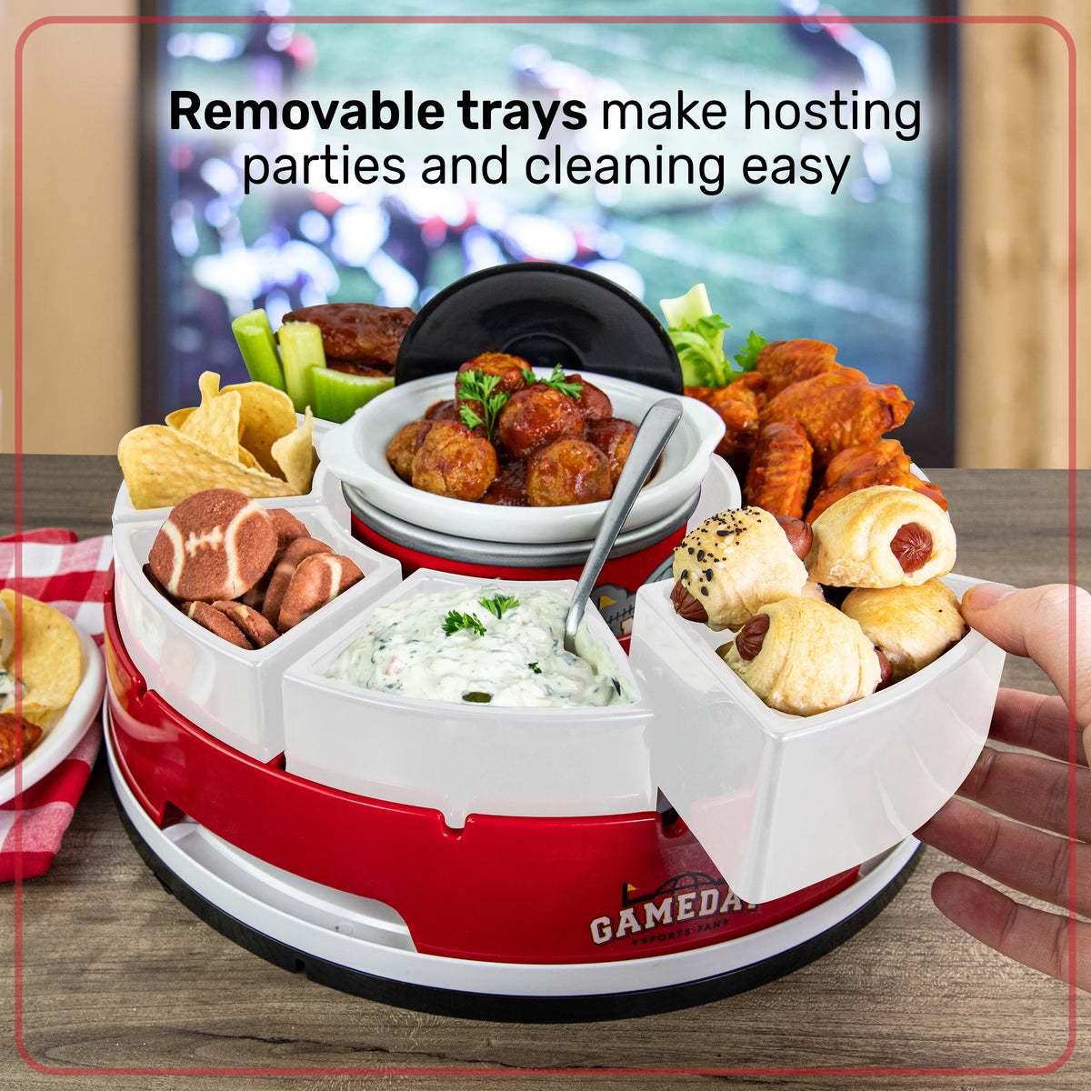 Lazy Susan Appetizer Server N957