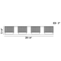 Chrome LED Bathbar G4935