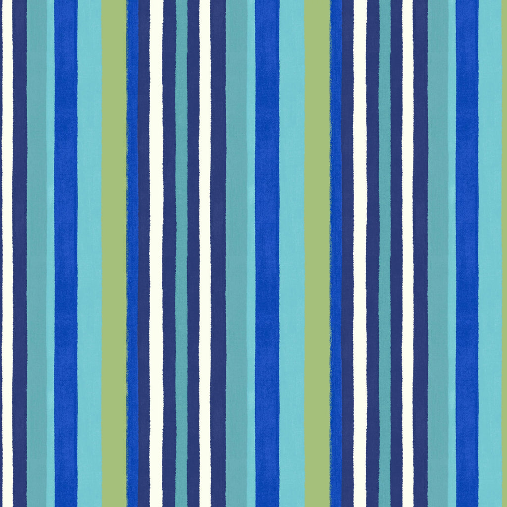 Turquoise Stripe 2-Piece Deep Seat Cushion Z951990
