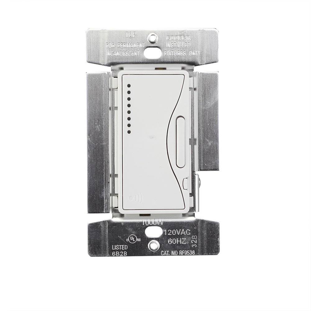 1000W Incandescent Smart Dimmer System, Alpine White U84912
