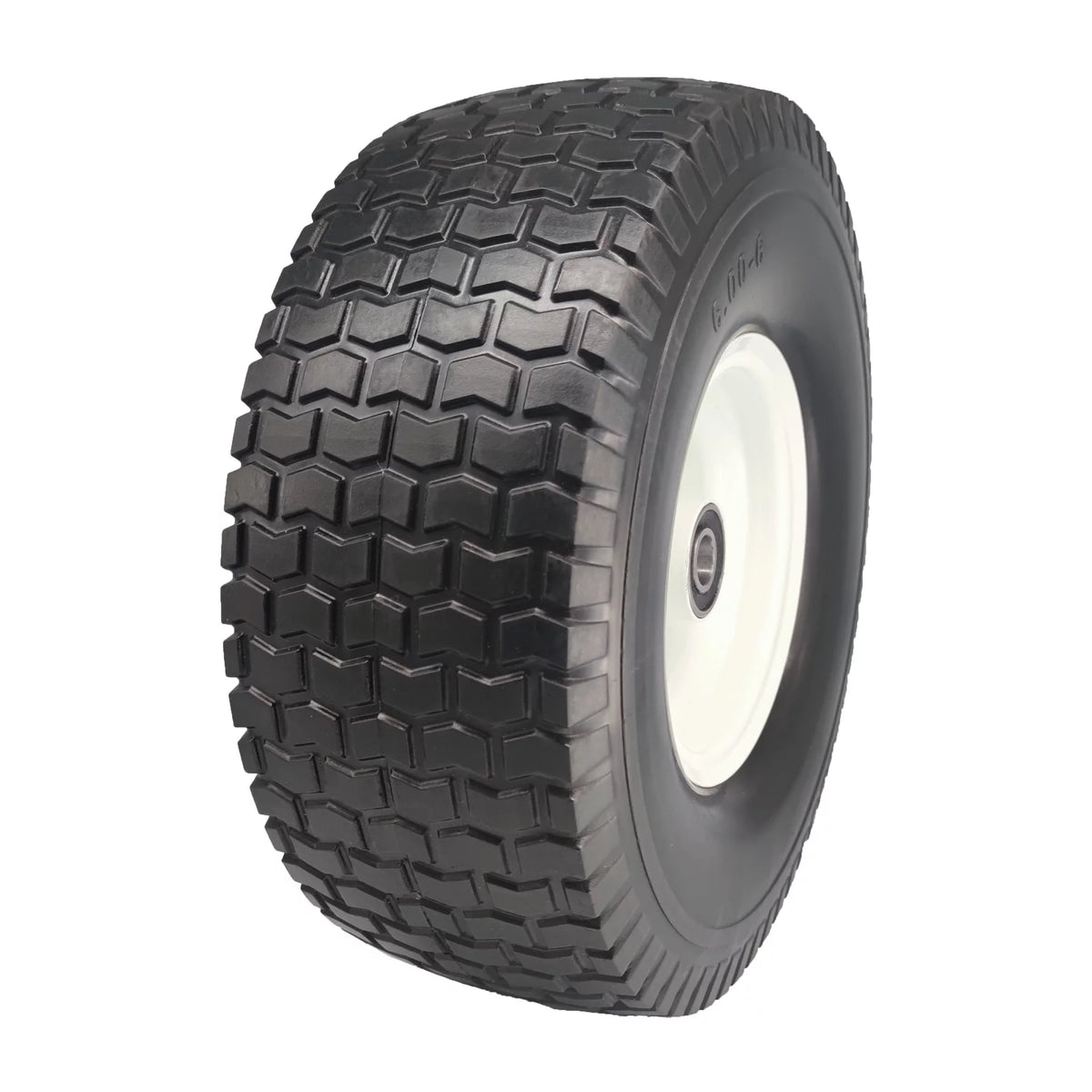 Flat Free Lawn Mower Tires 15x6.00-6 with Bearings B5830