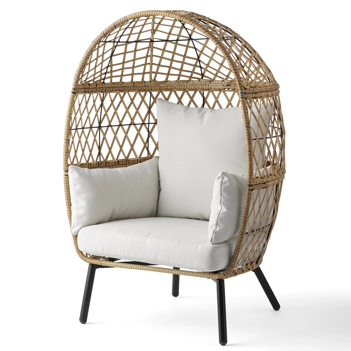 Outdoor Wicker Kid's Egg Chair P6618
