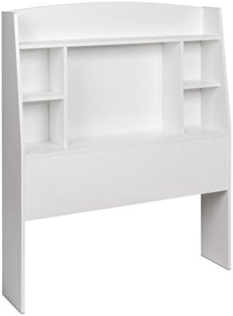 Twin Bookcase Headboard in White F94338