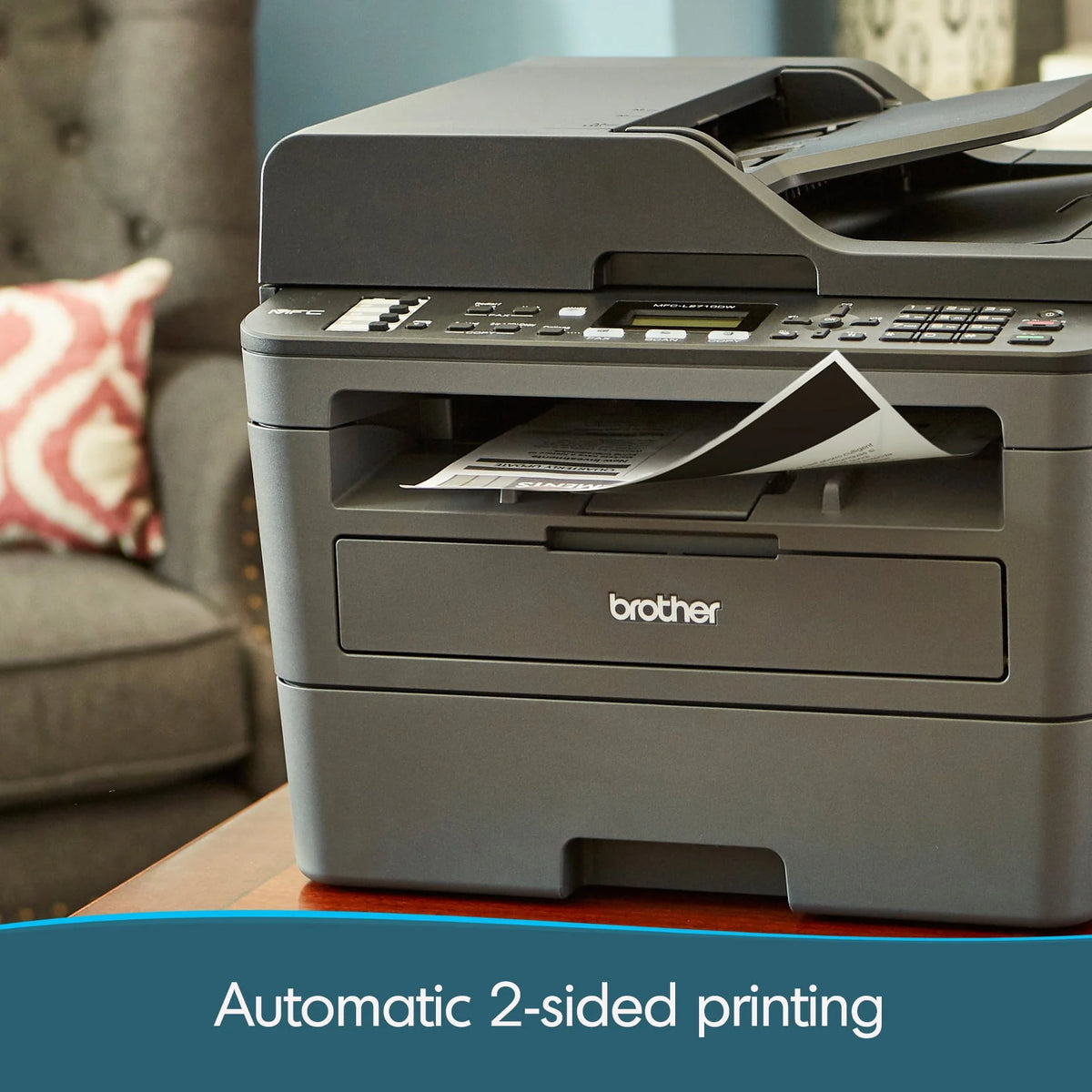 Restored Compact Laser All-in-One Printer, Wireless Duplex Printing A15314