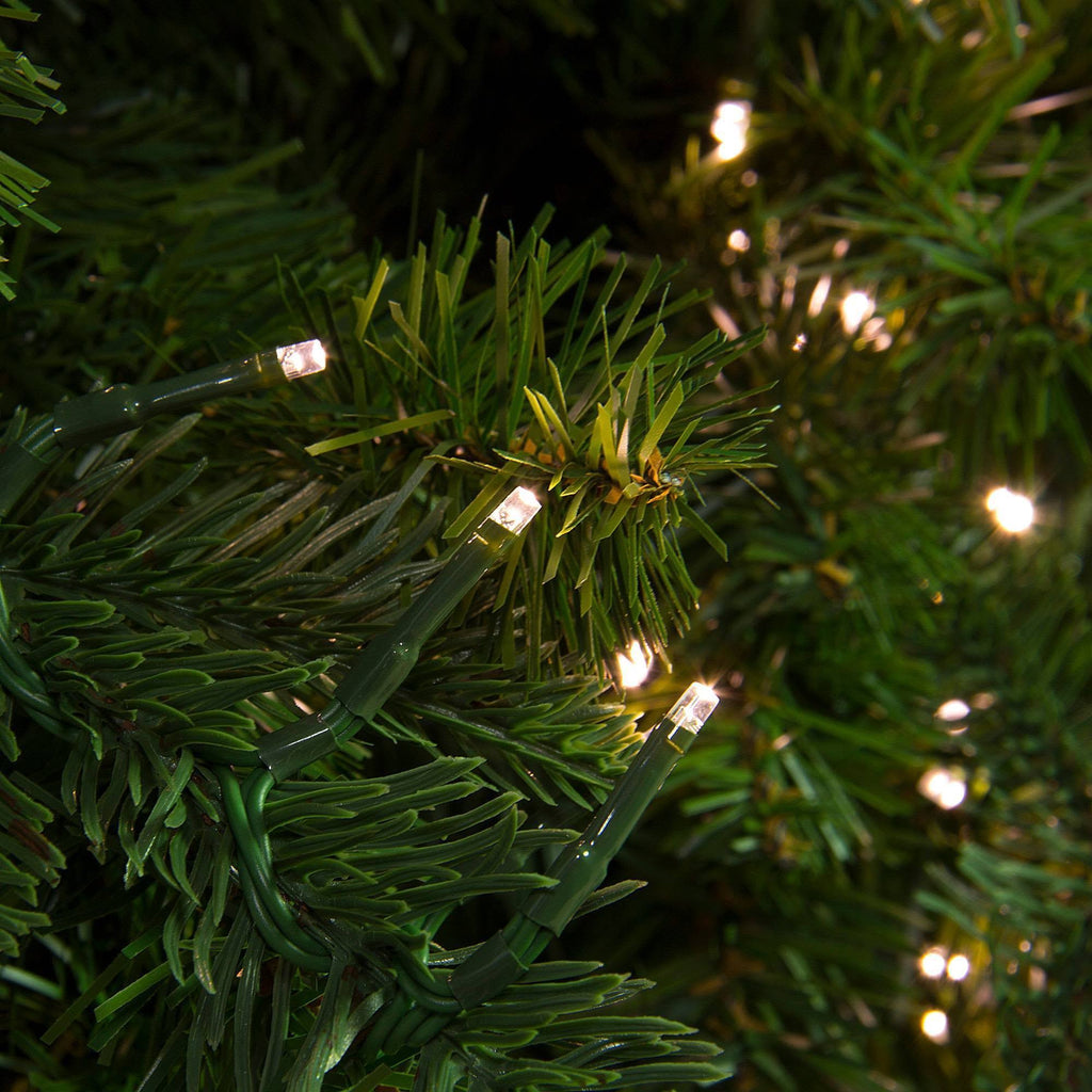 7.5' Pre-Lit Green Tree with Fairy Lights N89442