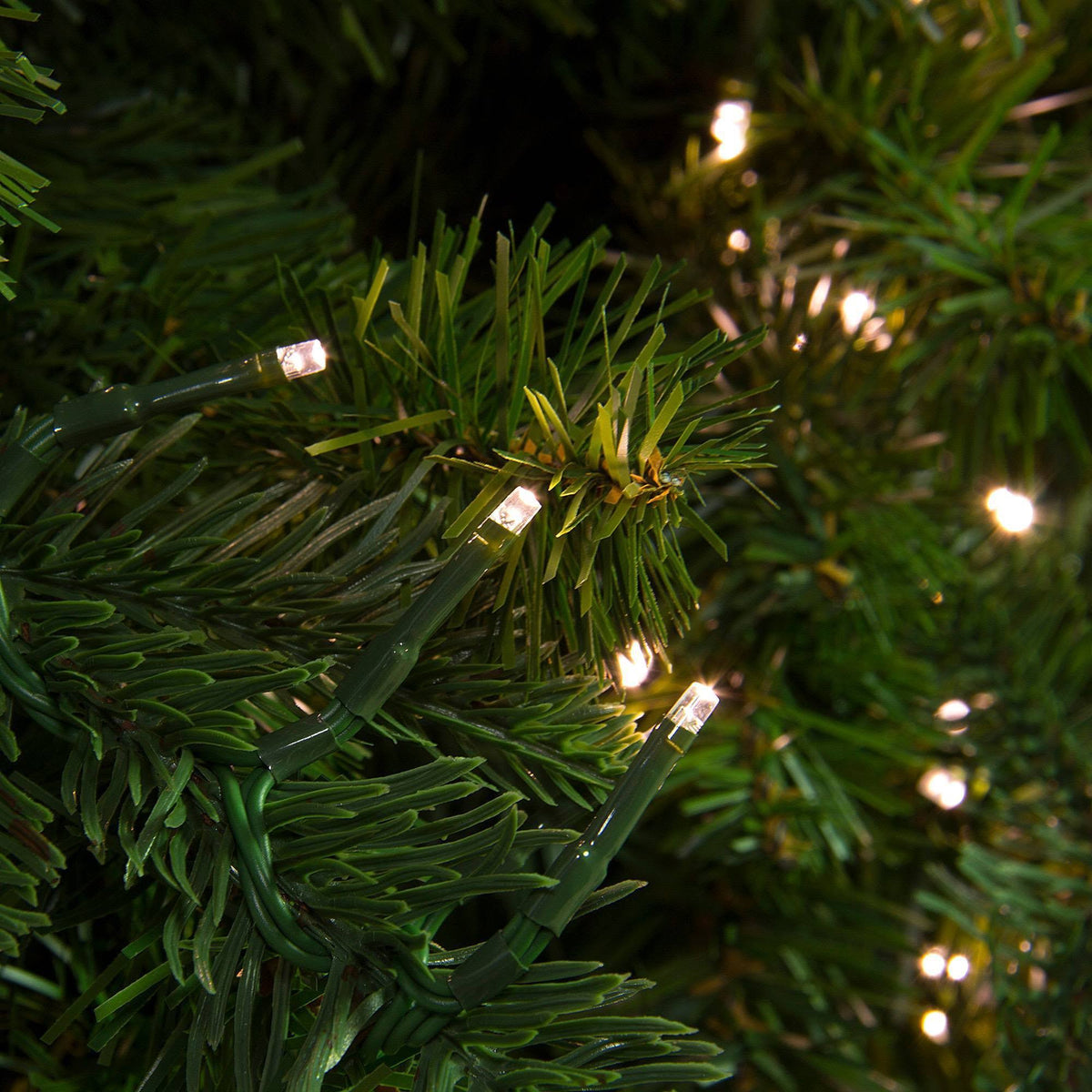 7.5' Pre-Lit Green Tree with Fairy Lights N89442