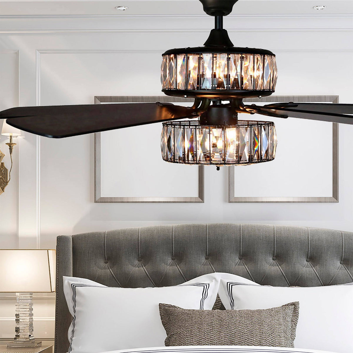 52x22 LED Ceiling Fan with Light J43700