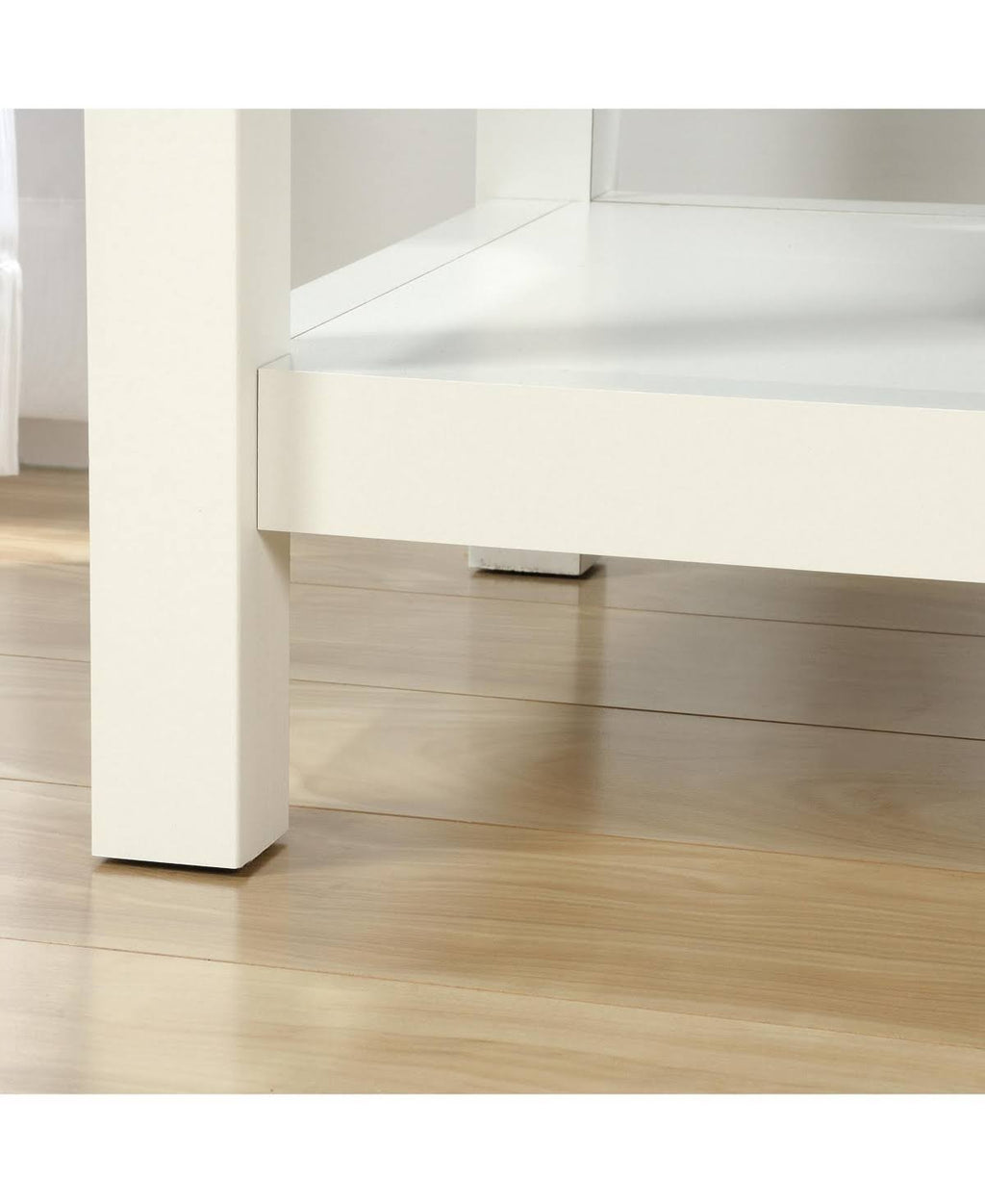 Soft White Storage Cabinet E201160