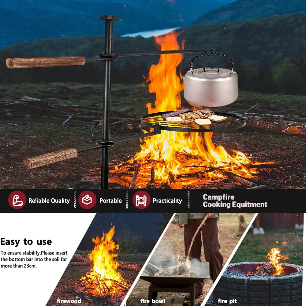 Swivel Campfire Grill S520874