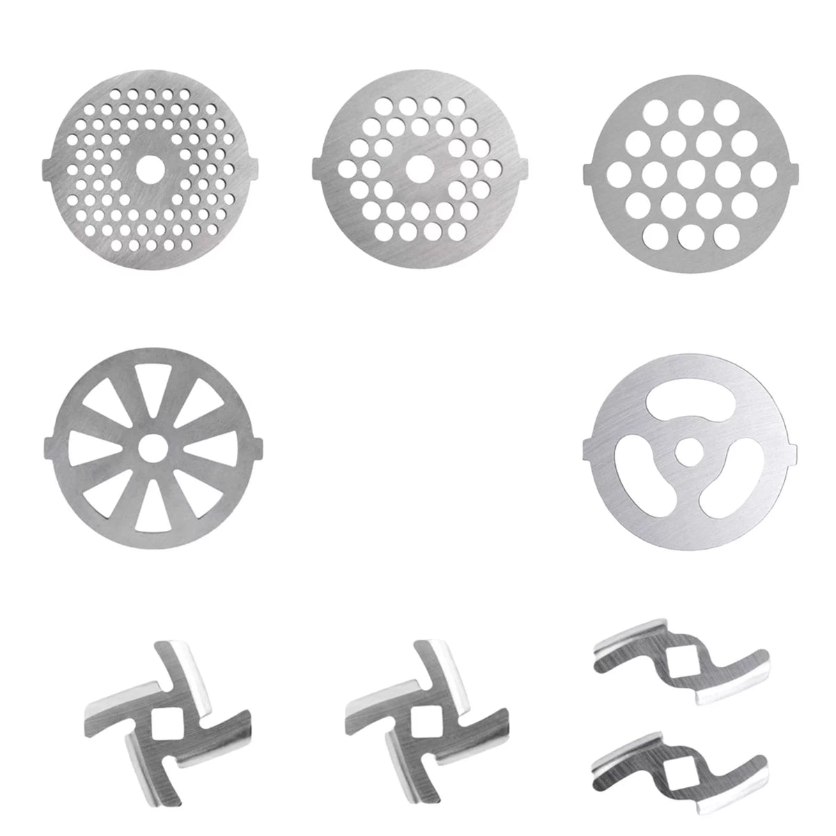 Stainless Steel Meat Grinder Attachment J1191