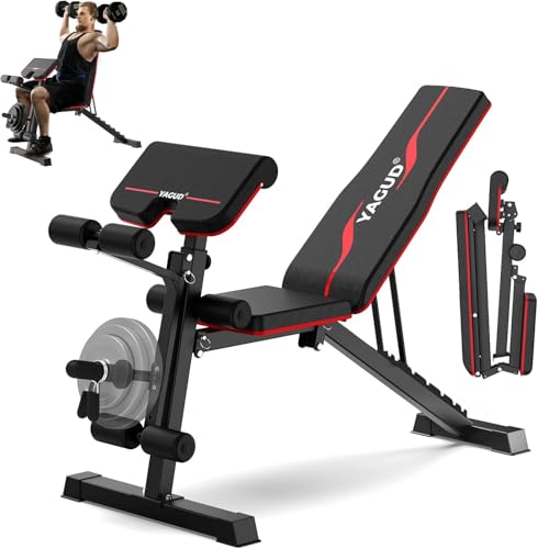 800 LB Adjustable Incline Decline Weight Bench B91043
