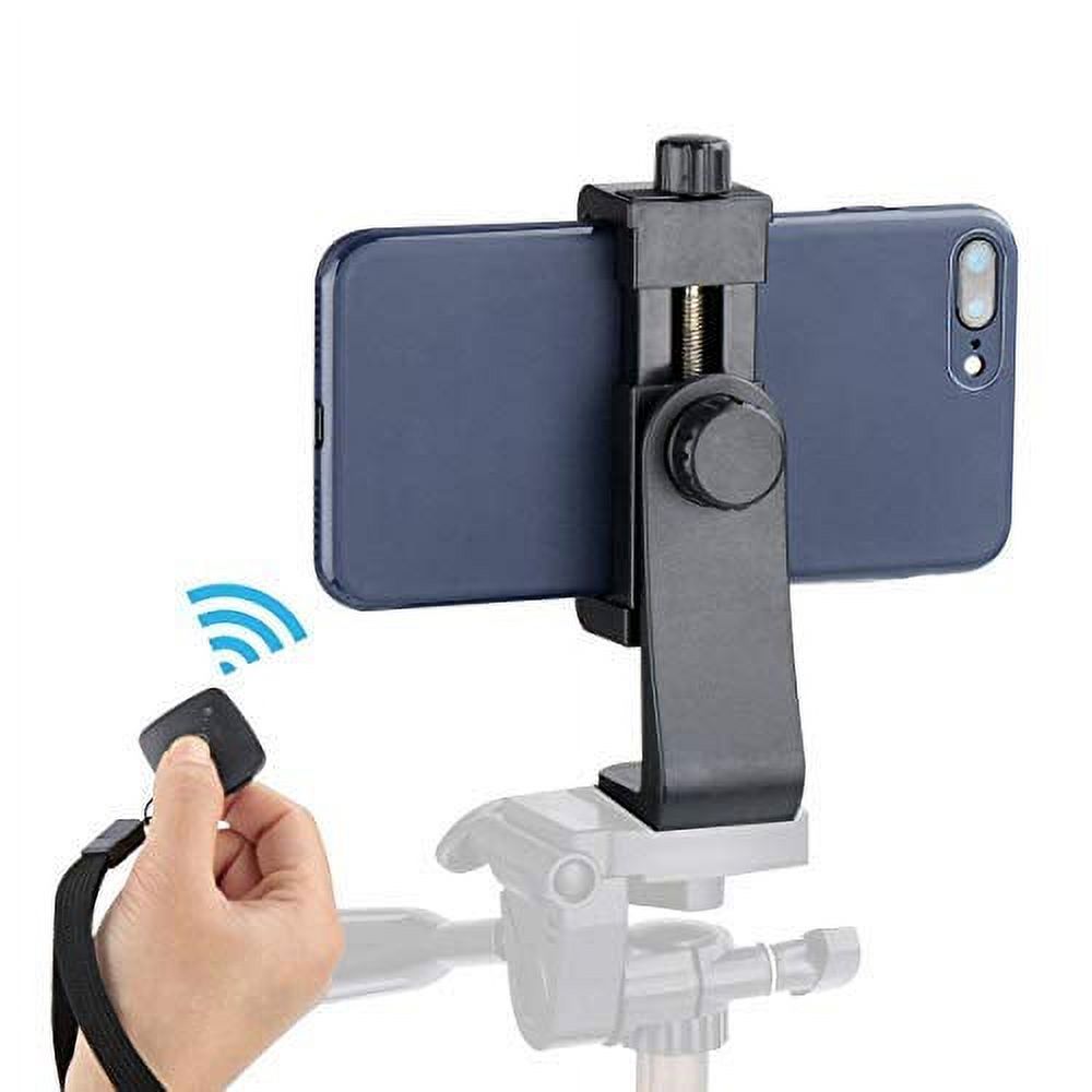 Universal Phone Tripod Mount Attachment with Wireless Shutter Remote U2118