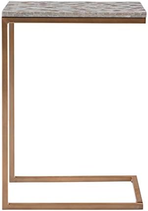 Gold Metal Accent Table E231