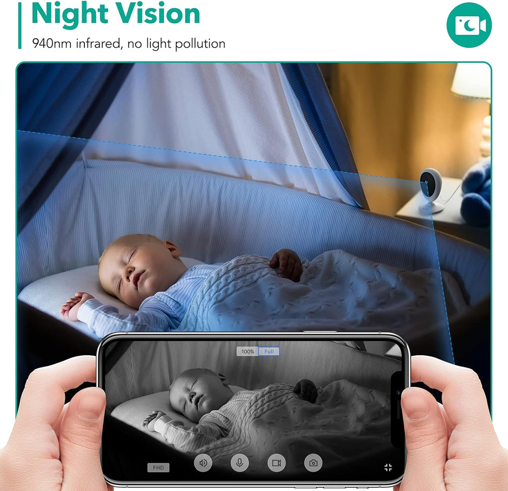1080PHD WiFi Indoor Camera 4 Pack Q761