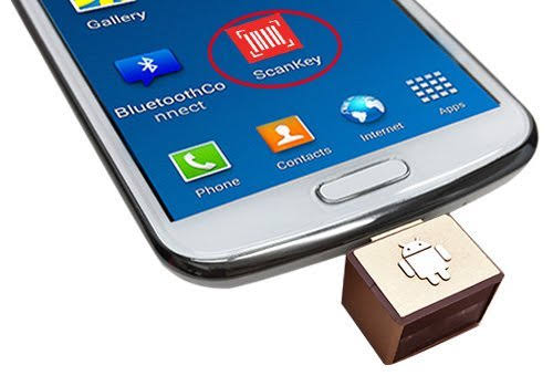 Mini Micro USB Barcode Scanner Q6728
