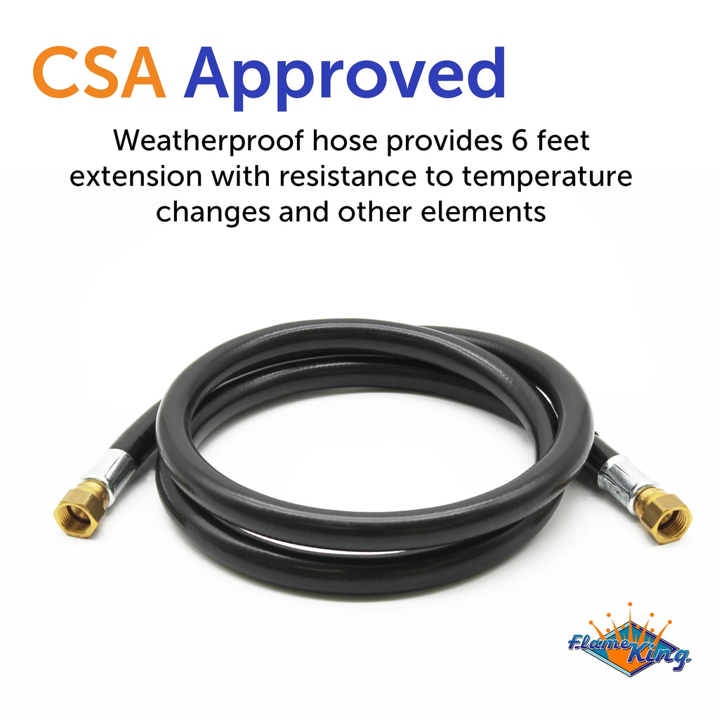 72 Inch 3/8 Inch ID Rubber RV Slide Out Hose Assembly R89755