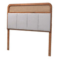Wood & Fabric King Size Headboard C443406